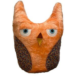 Woodland Owl Stuffed Animal Plushie Upcycled Hugging Buddy Neck Rest Pillow